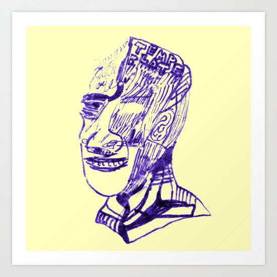 TEMP PLATE Art Print