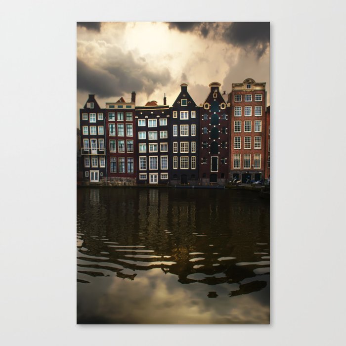 Postcards from Amsterdam Canvas Print