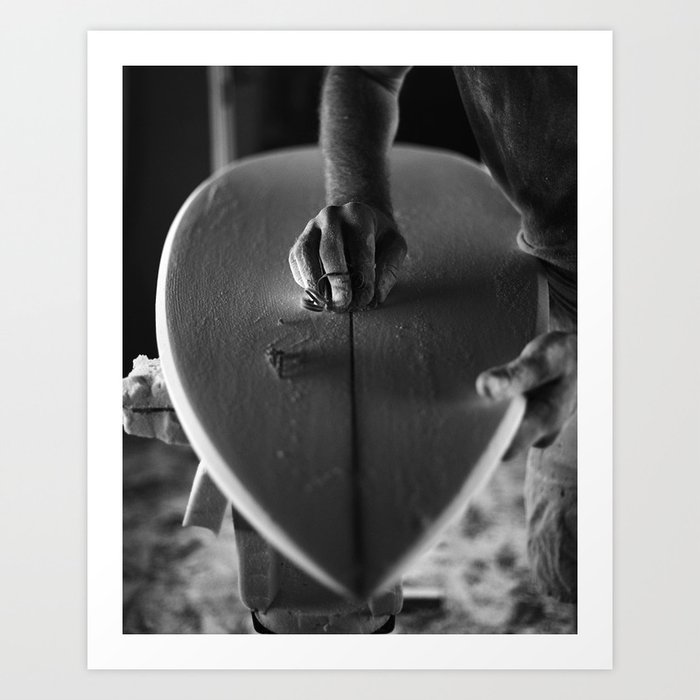 Hand surfboard shop