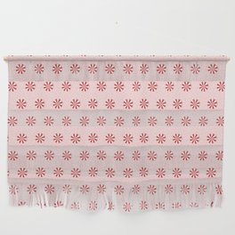 Winter Peppermint Candy and Snow Wall Hanging