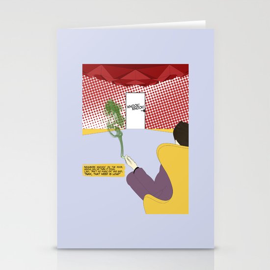 That Weed Is Loud Stationery Cards
