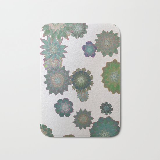 Growing Succulents Bath Mat