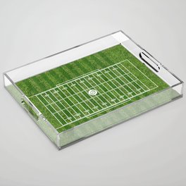 American football field(gridiron) Acrylic Tray