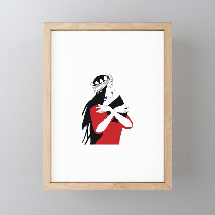 One stop shop for all Tarot Inspired Products  Framed Mini Art Print