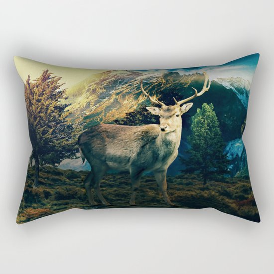 Deer VI Rectangular Pillow