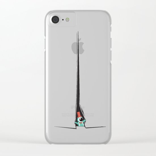 Peek show! Clear iPhone Case
