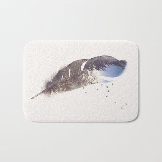 Feather Bath Mat