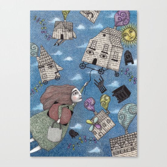 Moving Day Canvas Print