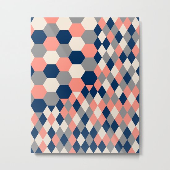 Honeycomb 2 Metal Print