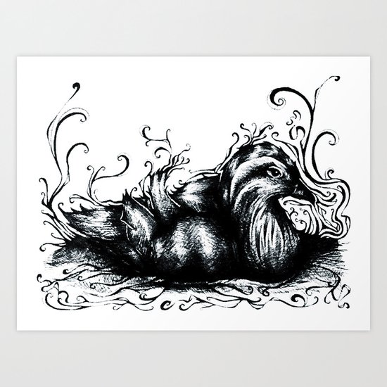 Duck Art Print