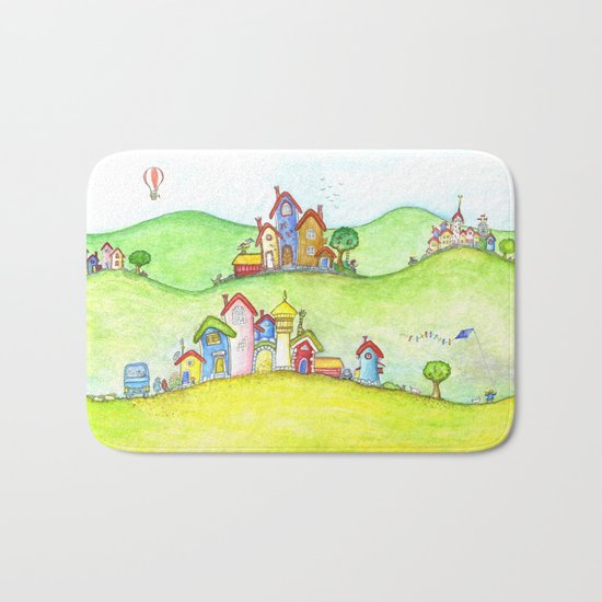 The hills Bath Mat