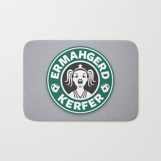 Ermahgerd, Kerfer! Bath Mat