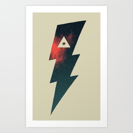 Dark Energy Art Print