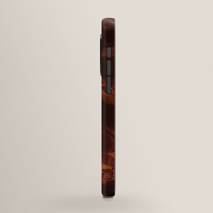 Dark Coffee Tortoiseshell Turtle Pattern