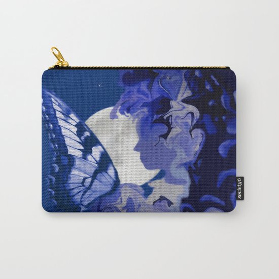 The Butterfly Maker's Moon Carry-All Pouch