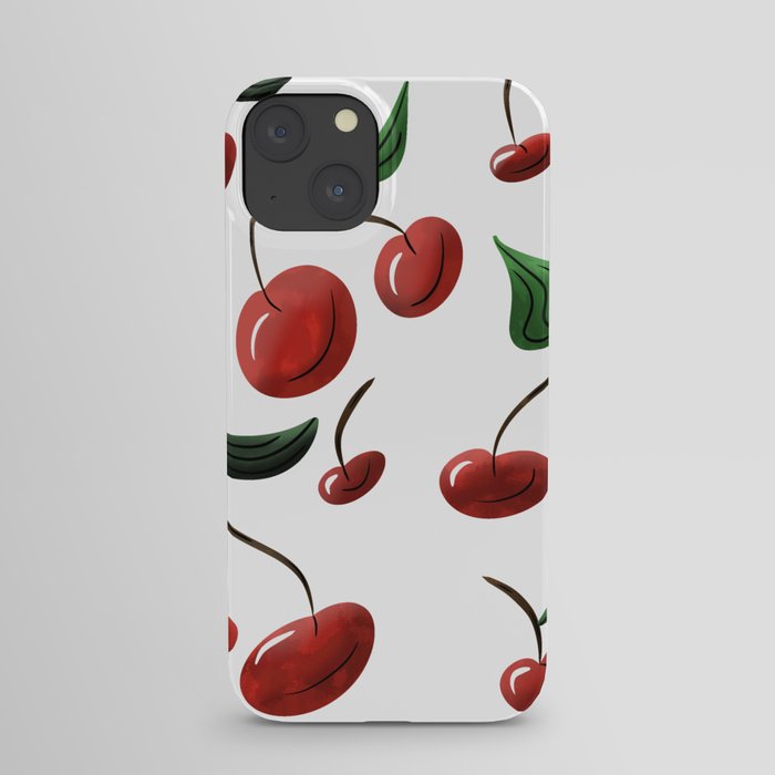 Cheerful Cherries iPhone Case