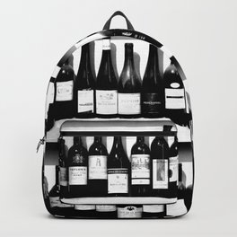 Wine Bottles in Black And White #decor #society6 #buyart Backpack