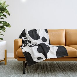 Cow Hide Throw Blanket