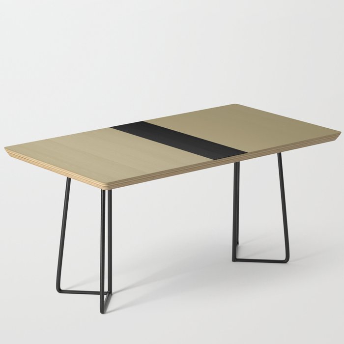 Letter I (Black & Sand) Coffee Table