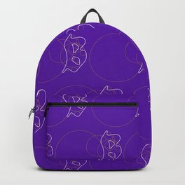 Letter B in new gothic style Backpack