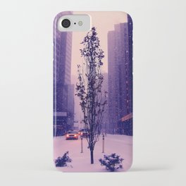New York City in Winter iPhone Case