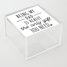 Funny Father's Day Gift Acrylic Box