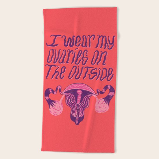 Ovaries Beach Towel