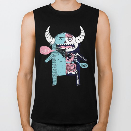 All Monsters are the Same Biker Tank