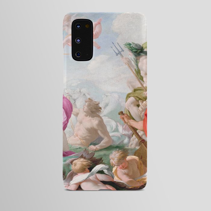 Marine Gods Paying Homage to Love Android Case