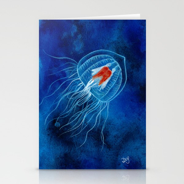 Immortal Jellyfish Stationery Cards