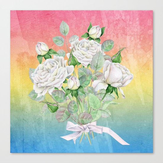 Flowers bouquet #25 Canvas Print