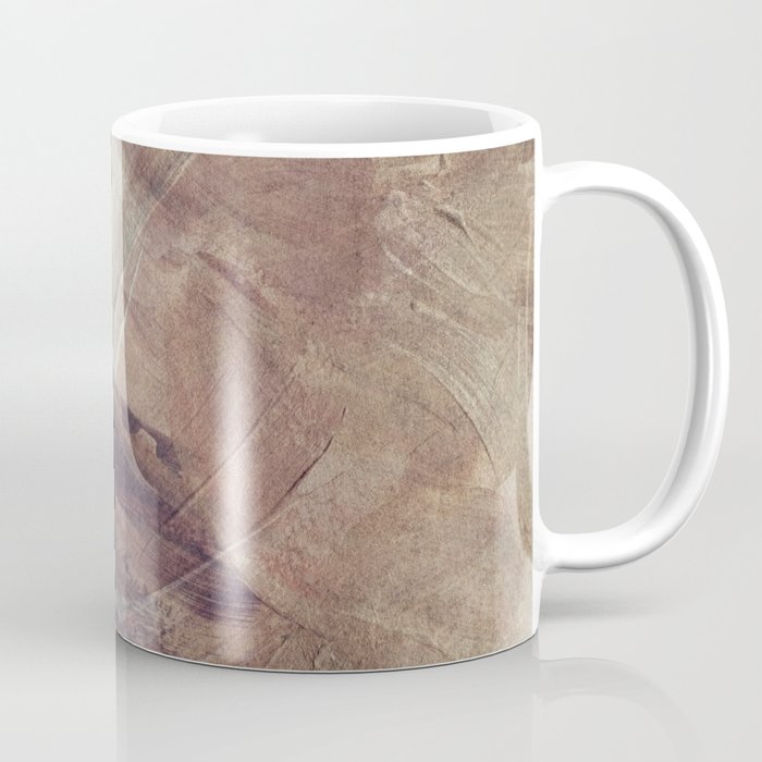 Pushback - Earth tone abstract Coffee Mug