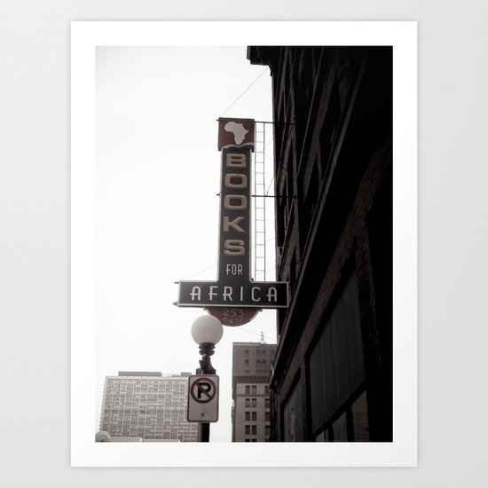The City She Loves Me Art Print
