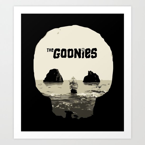 THE GOONIES Art Print