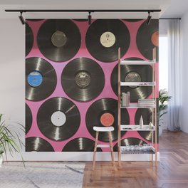 Vinyl Records Wall Murals For Any Decor Style Society6