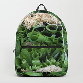Green Onions are beautiful! Backpack | Market, Fresh, Green, Food, Digital, Pattern, Photo 