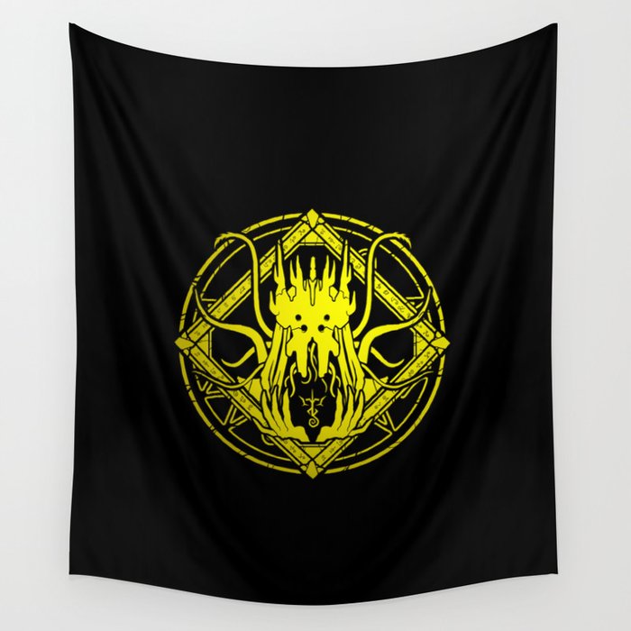 The King in Yellow Wall Tapestry