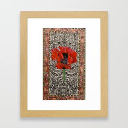 Persian Poppy Framed Art Print