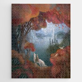 Traveller and the Fairy Castle Jigsaw Puzzle