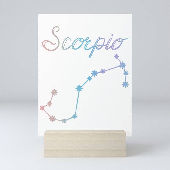 Scorpio Mini Art Print