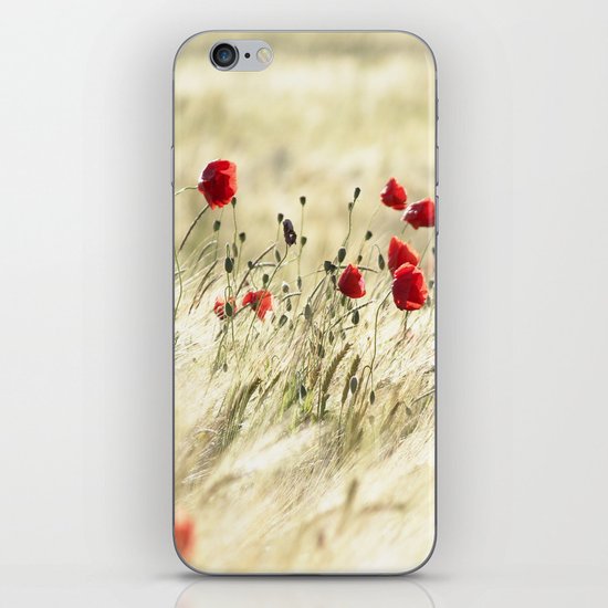 A POPPY POEM iPhone & iPod Skin