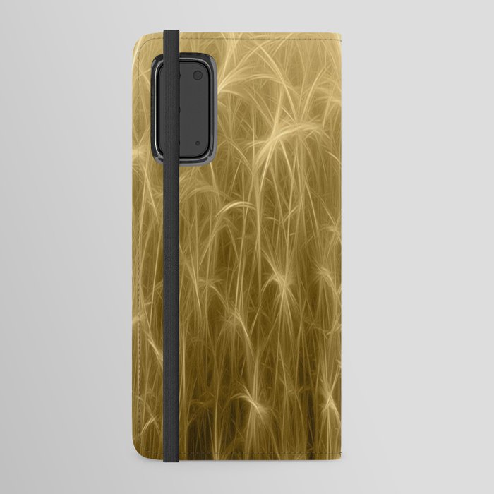 YELLOW NEBULOUS FOG. Android Wallet Case
