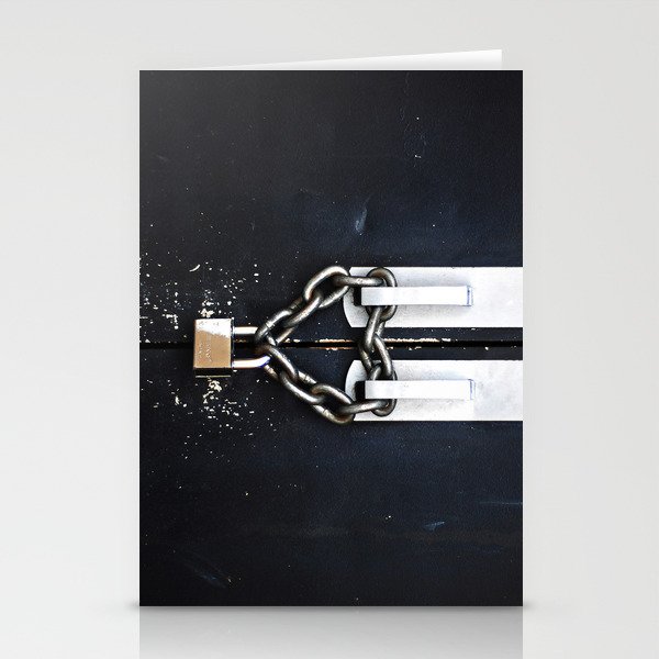 Locked by Love Stationery Cards