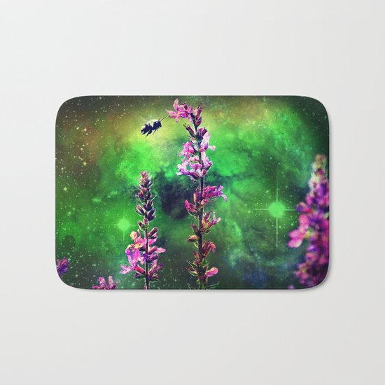 Bee Against The World Bath Mat
