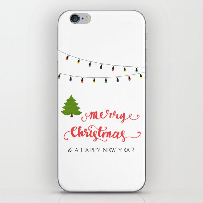 Merry Christmas & Happy New Year iPhone Skin