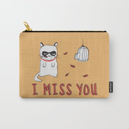I Miss You Carry-All Pouch