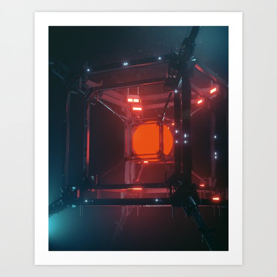 RAGE (everyday 02.02.17) Art Print
