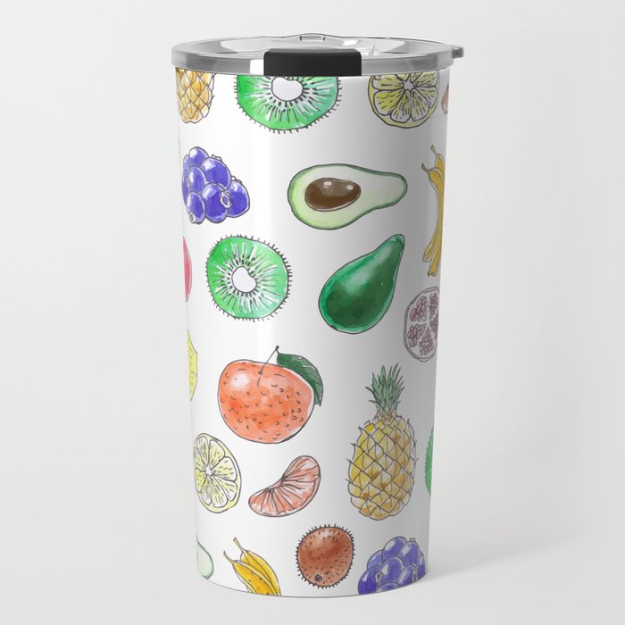Tropical fruit Travel Mug