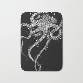 Octopus (black) Bath Mat