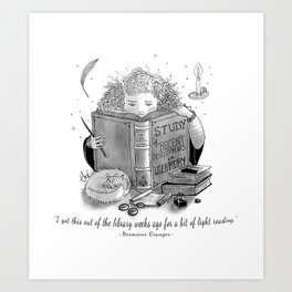 Brightest Witch of her age Art Print